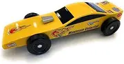 Maximum Velocity Pinewood Car Kit | Includes BSA Speed Wheels, Speed Axles, Graphite & Steel Weight | Funny Car Derby Car Kit