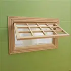 DIY Dollhouse Miniatures 1/12 Scale Window Plain Interior Furniture Accessorie