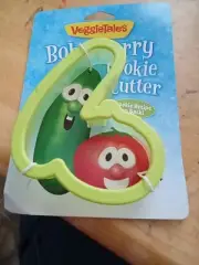 VeggieTales Bob & Larry Cookie Cutter Plastic with Cookie Recipe 2009