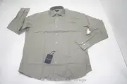 Peter Millar Sojourn Garment Button Down Mens Medium Herb 811A 1059155