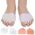 Foot Toe Protector Spreader Straightener Separator Gel Silicone Bunion Corrector