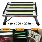 Portable Folding Step Caravan Camping Rv Accessories Ladder Stool Camper Trailer