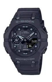 Casio G-SHOCK GA-B001-1AER Men's Analog-Digital Watch - Black Resin Strap