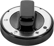KITANDOVE Oven Control Knob for Gas Grill High Temperature Resistant Red Replacement Knob for Cooktop Burner Fit for Stoves and Griddles Diameter