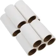 Happyyami 10pcs Lint Roller Refill Sticky Roller Replacement for Durable Dust Fuzz Remover for Clothes Furniture Cars Carpets