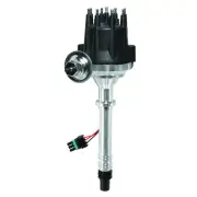 Renegade Distributor 98360-2; Hi-Energy Ready-to-Run Vac Adv, Black for SBC, BBC