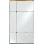 LVD Adalene Metal 160cm Mirror Wall Hanging Display Rectangle LRG Bronze