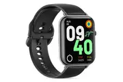 Bluetooth Smart Watch 2.1" Touch Screen BT 5.0 Blood Pressure Heart Rate - Black