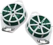 150m Multi-use Garden Plant Wire Ties Flexible Gardening Tie for Climbing Vines Fruit DIY Plant Fixing Tool Iron PVC Straps