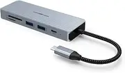 USB C Hub, TOTU 10 in 1 Type C Hub Multiport Adapter with 4K HDMI, PD, 2 USB3.0, USB-C Data Transfer, 2 USB 2.0, SD/TF Card Reader, 3.5mm Audio for Type C Laptops