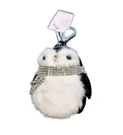 Bath & Body Works Christmas PocketBac Hand Sanitizer Holder Sparkly Penguin