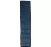 Handmade Modern Steel Blue Tribal 3X12 Plush Gabbeh Runner Rug Hallway Carpet