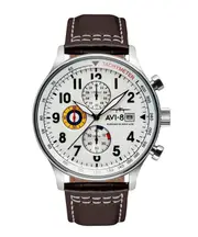 AVI-8 Hawker Hurricane Classic Chronograph Tachymeter Quartz AV401101 Mens Watch