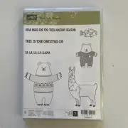 Stampin’ Up! FA-LA-LA -LA FRIENDS - Bears Llama Christmas Cod - Puns Intended!