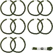 [Alpine Choice] 5 Military Boot Bands/Blousing Straps - USMC, Navy, Army, Air Force Elastic Garters