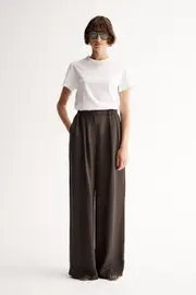 Isabella Pant Cocoa Size 6 | Elka Collective