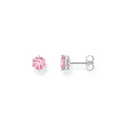 Buy Ear studs with pink zirconia in brilliant cut by Thomas Sabo online - THOMAS SABO Australia