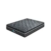 Cloud Zone Layer Pocket Spring Mattress Topper Soft Comfortable Charcoal