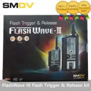 SMDV FlashWave III Wireless Remote Flash Trigger & Shutter Release kit Set Fedex