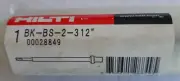 Hilti 12" Core Drill Bit Shank Adapter BK-BS-2-312 #00028849 NEW