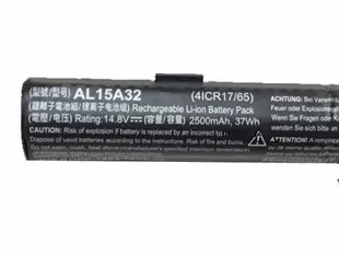 軒林 全新原裝AL15A32電池 適用宏碁TM-P248 TM-257 TM-258 EX2511G#CC081