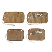 Outdoor Tableware Storage Bag Portable for Outdoor Cooking Barbecue Picnic