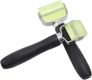 Home Wallpaper Flatten Roller Set 2 Sizes Sticker Roller Wheel for Pvc Fabric Sturdy Construction Easy to Apply