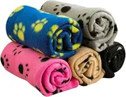 Parliky Pet Blanket Plush Winter Blanket for Dogs and Cats Double-Sided Mix Sizes Warm Comfortable