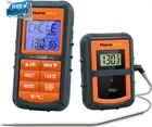 Remote Cooking Thermometer Digital BBQ Grill Oven Meat Wireless Smoker & Timer
