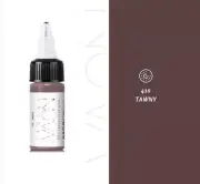 Nuva Colors Areola TAWNY 1/2-oz Permanent Makeup Ink Pigment PMU Supplies