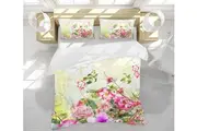 3D Flower Bush 60142 Bed Pillowcases Quilt Bedding Set Quilt Cover Quilt Duvet Cover