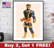 Marvel vs Capcom Cyclops Poster 18" x 24" Print X-Men Game Room Art