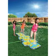 Banzai Aqua Blast Hopscotch Water Splash Pad Sprinkler Summer Toy NEW IN BOX !