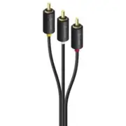Alogic Premium 5m 3 RCA to Composite CableMale Male CABLES - 3RCA-3RCA-05