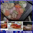 AU 1PCS Non-Stick Mesh Grilling Bag Resistant Outdoor Picnics Camping BBQ Tools