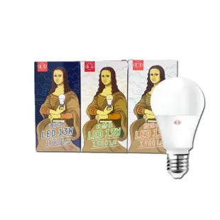 【旭光】LED 球泡 13W 省電燈泡 球泡燈 5入(綠能燈泡 E27 全電壓 黃光 自然光 白光)