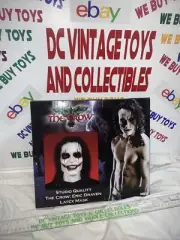 NECA The Crow Brandon Lee Latex Mask Full Head Box Studio Quality sting