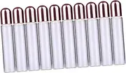 Gatuida 10pcs Refillable Essential Oil Roller Bottles Glass Perfume Dispenser Portable Leak for Travel Easy to Fill and Use for Daily Skincare and Fragrance Applications