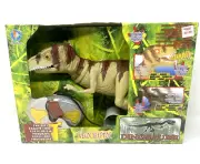 Vintage Jasman Dinosaurs! Velociraptor - Walking Light Up Roar Sounds Battery