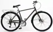 City Bike Gama Man GREY M / L 50 Bicycle Road 7 Speed Disc Brake