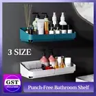 Kitchen Shower Caddy Rack Holder Bathroom Shelf Storage Wall Mount Organiser
