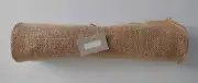 NWT 12 inch x 10 foot rolled burlap runner fabric Wedding party decor rustic