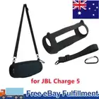 Silicone Carrying Case Protective Frame Cover for JBL Charge 5 Bluetooth Speaker