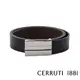 【Cerruti 1881】限量3折 頂級義大利小牛皮皮帶 全新專櫃展示品(CECU05493M)