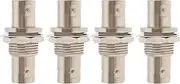 VGOL 4 Pcs BNC Female to Female Panel Mount Coax Adapter BNC Coupler for CCTV Security Camera System Extension Cable WiFi Radios