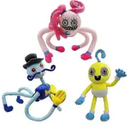 Poppy Playtime Plush Toy Poppy Long Legs Dad Mom Son Game Stuffed Animal Doll Poppy Dad-56cm