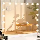 Hollywood Vanity Makeup Mirror w/ Lights LED Lighted Standing Mirrors Wall 70cm
