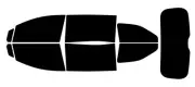 Window Tint For Honda Odyssey 2018-2024 Precut Nano Ceramic Car Film Kit (for: Honda)