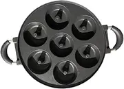 Leefasy Donut Maker Pan Donut Baking Pan Versatile Nonstick Makes 7 Doughnuts Breakfast Maker for Brunches Donut Party Breakfast