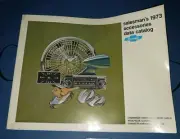 1973 Chevrolet Salesmans DEALER ONLY Accessories Data Catalog Cars & Trucks